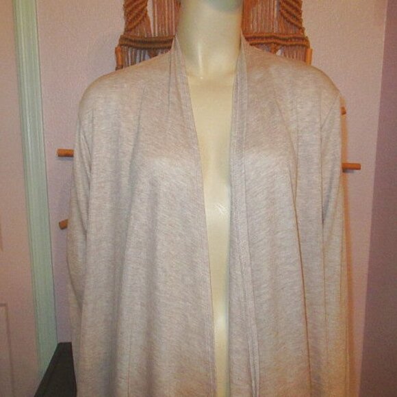 Bryn Walker Women's Cardigan Size S James Sweater Lightweight Long Open Neutral - Picture 3 of 12